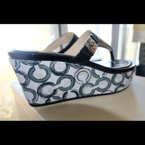 Monogrammed Coach Sandal - Picture 5 of 8